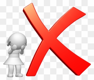 Check Mark Symbol X Mark Clip Art - Wrong Clip Art