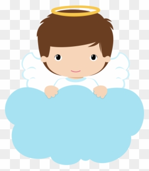 Baby Boy Angel Clipart 4 By Lori - Christening Clipart