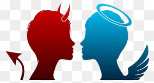 Angel Demon Devil Clip Art - Devil And Angel Png Angel Demon Devil Clip Art - Devil And Angel Png