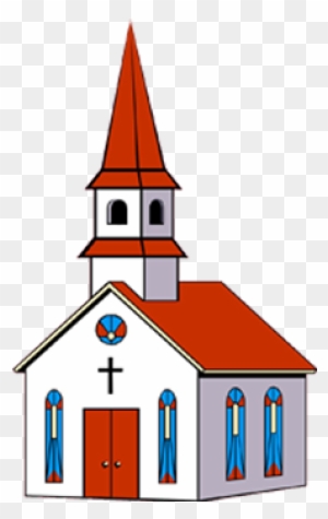 Steeple Clipart Small Church - Transparent Background Church Clipart