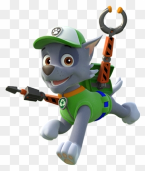 Rocky Is A Mix-breed Pup That Always Has Handy Resources - Rocky From Paw Patrol