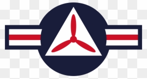 Roundel Of The Civil Air Patrol - United States Army Air Force