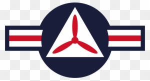 Roundel Of The Civil Air Patrol - United States Army Air Force