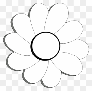 Flower Black And White Hd Background Wallpaper 18 Hd - Small White Flower Drawing