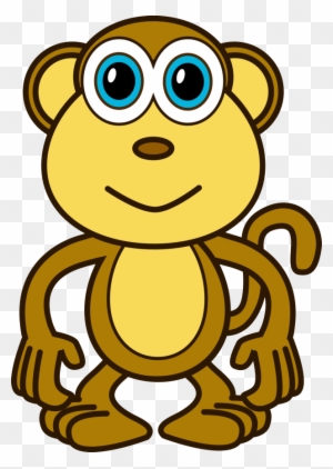 Monkey Cartoon Monkey Cartoon A Mohn Thing - Monkey Business Stay Out Bib