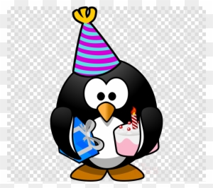 Birthday Penguin Clip Art Transparent Png Clipart Images Free Download Clipartmax