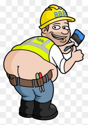 Bottom, Mein Po - Builders Bum Clipart - Free Transparent PNG Clipart  Images Download
