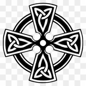 Die “heilpraktiker” Der Kelten Waren Die Druiden - Celtic Cross With Trinity Knot