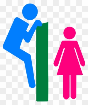ladies restroom sign boys