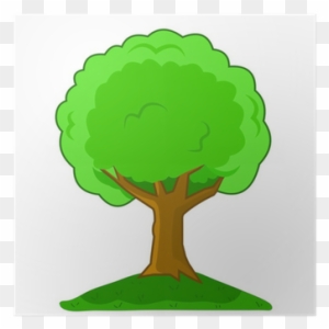 Poster Vektor Illustration Cartoon Baum Isoliert Dibujos De Arbol Free Transparent Png Clipart Images Download