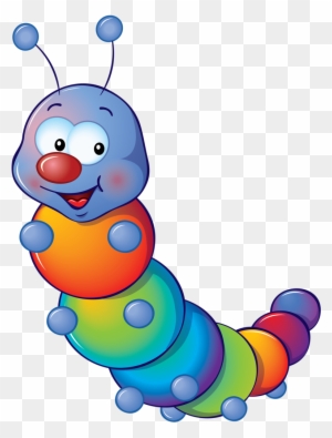 Cute As A Bug - Cute Caterpillar Clipart Png