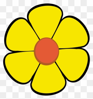 Flower Flower Valentine 555px - Yellow Flower Icon Png