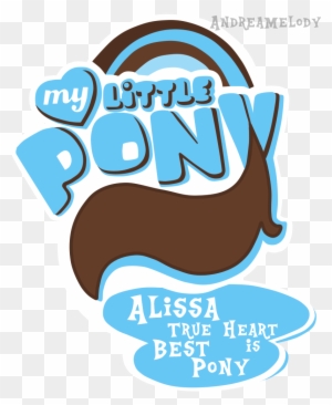 Fim Logo Alissa True Heart Version By Andreasemiramis - Logo My Little Pony Editable