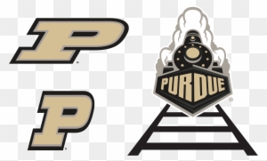 Example Showing How Not To Distort Or Combine Logos - 24 X 8 Purdue Tire Cover