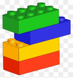 Building Blocks Clipart - Lego Building Blocks Clipart