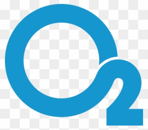 O2 Blue Logo On No Background To Download Image, Right-click - Lily Pad Coloring Page