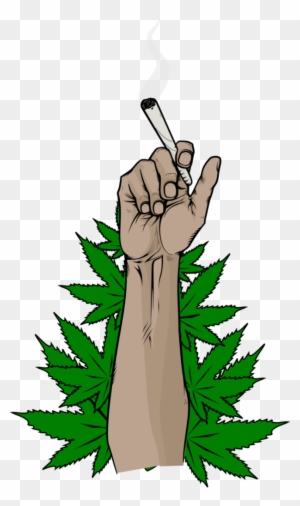 Weed Clipart Easy - Como Dibujar Una Marihuana - Free Transparent PNG  Clipart Images Download