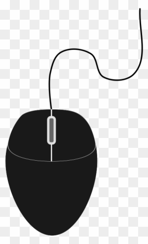 Black Mouse Png Images - Black Computer Mouse Cartoon