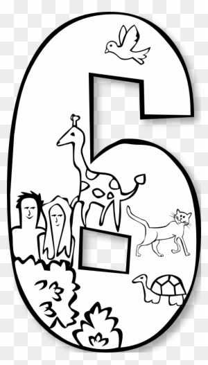 Number Clipart Day Creation - First Day Of Creation Coloring Pages