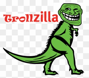 Mascot Clip Art Download - Troll Dinosaur
