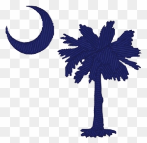 S - Carolina - South Carolina Flag Sticker