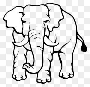 Elephant Clipart Black And White Many Interesting Cliparts - Elephant Clipart Black And White