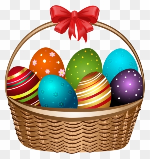 Easter Clipart Transparent Background - Easter Basket