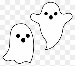 Ghost Clipart Black And White, Transparent PNG Clipart Images Free Download  - ClipartMax