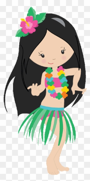 Hawaiian Aloha Tropical - Inktastic Dancing Hula Girl Tote Bag White