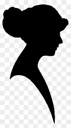 Victorian Silhouette Clipart - Victorian Woman Silhouette Png