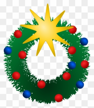 Wreath, Celebration, Christmas - Christmas Holiday Clip Art