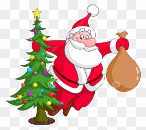 *please Have Your Groups Bring A Sack Lunch* - Santa And Christmas Tree