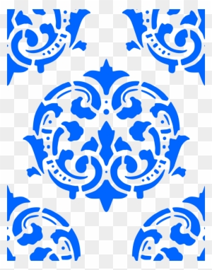 This Free Clip Arts Design Of Victorian Background - Victorian Tile Ornaments Vector