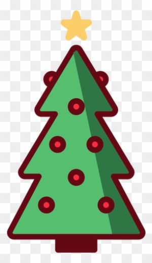 Christmas Tree Free Png Transparent Background Images - Red Christmas Tree Decor Designs Png