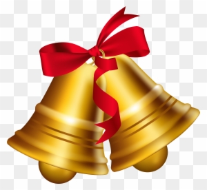 Christmas Bells With Bow Png Clip Art Imageu200b Gallery - Christmas Bell