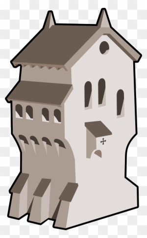 Big Image - Clipart Medieval Buildings Png