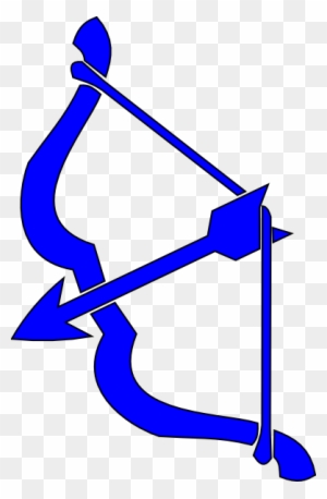 Bow - Blue Bow And Arrow