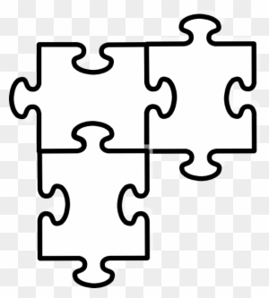 Puzzle Pieces Connected Clip Art At Clipart Library - Clip Art Puzzle Piece