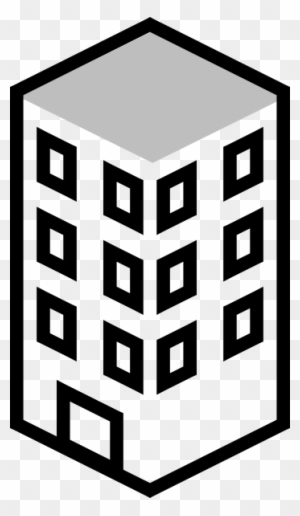 Building Clip Art - Building Clipart Black And White