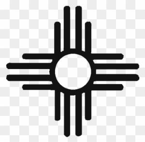 Native American Symbols Clip Art - Native American Sun Symbol
