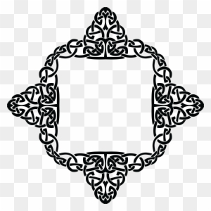 - Ai, - Eps, - Svg, - Free Clipart Of A Celtic - Scroll Design Frame