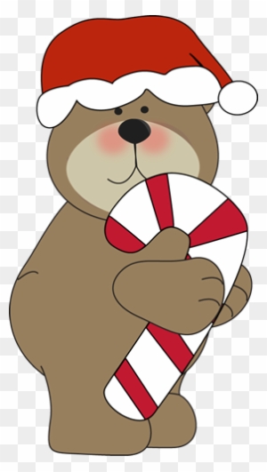 Christmas Bear Clipart - Christmas Clip Art Cute
