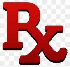 Sweet Rx Logo Clip Art Prescription Rx Symbol Png Vector - Rx Clipart