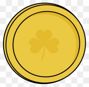 Irish Clipart Gold Coin - Gold Coins St Patricks Day