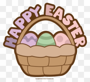 Click To Save Image - Clip Art Easter Basket