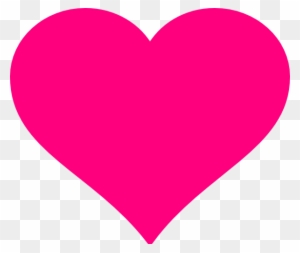 Heart Clip Art Pink At Clker Com Vector Online Royalty - Pink Heart Vector Png