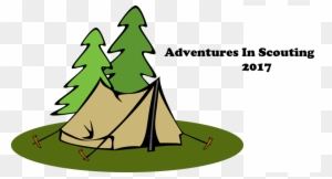 Adventures In Scouting - Camping Clip Art