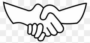 Clipart Info - Draw Shaking Hands Easy