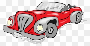 Free To Use Public Domain Vintage Car Clip Art - Cartoon Old Fashioned Car