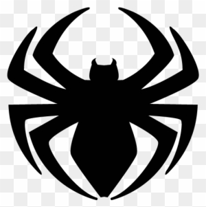 spiderman logo outline